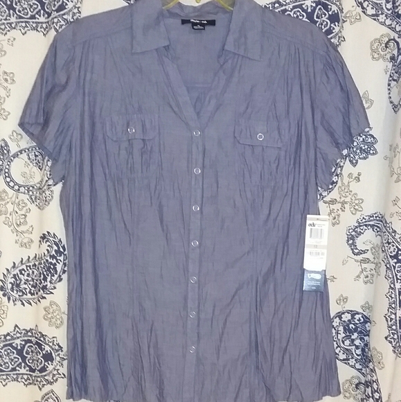 Style & Co. Tops - A Style & Co button down blouse.